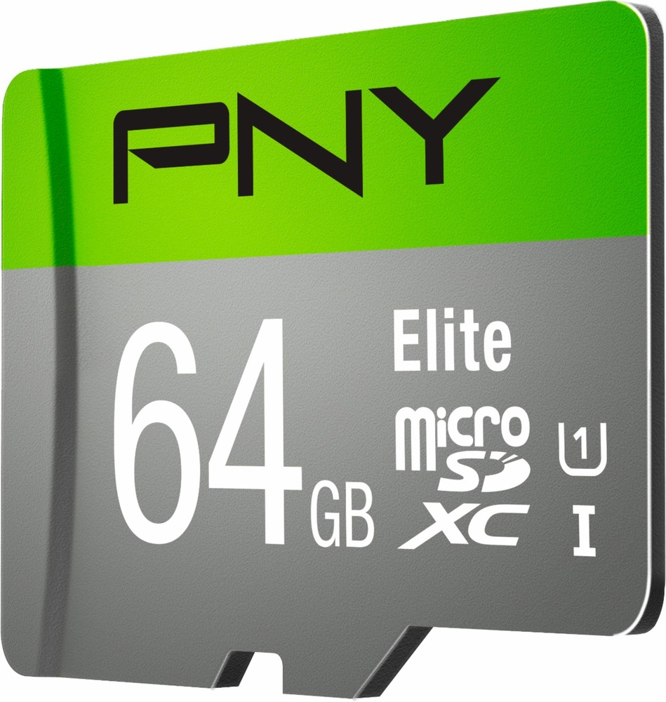 PNY Elite 64GB Class 10 U1 microSDXC Flash Memory Card