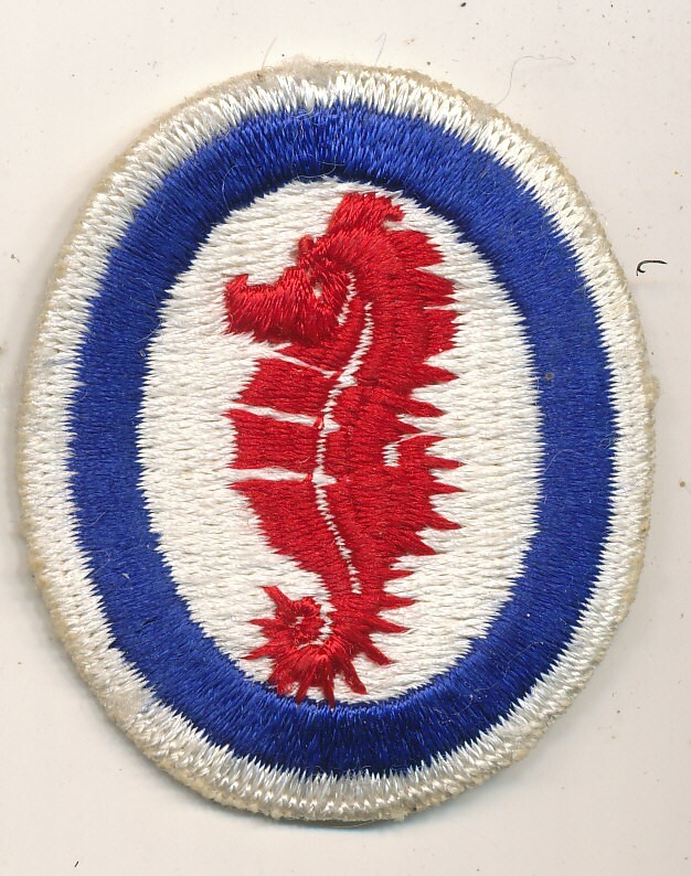 Amphibious Forces small sea creature patch real WWII make