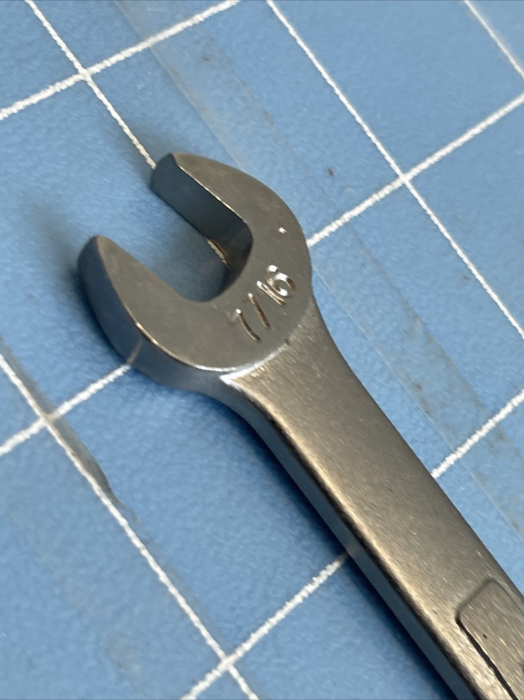 Genius Tools 7/16" Combination Wrench (Matte Finish) - 737014
