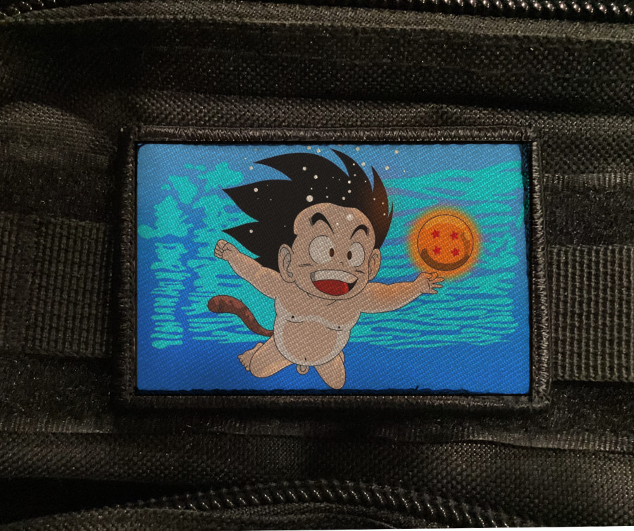 Goku Nirvana Dragon Ball Superhero Morale Hook Patch [sub]