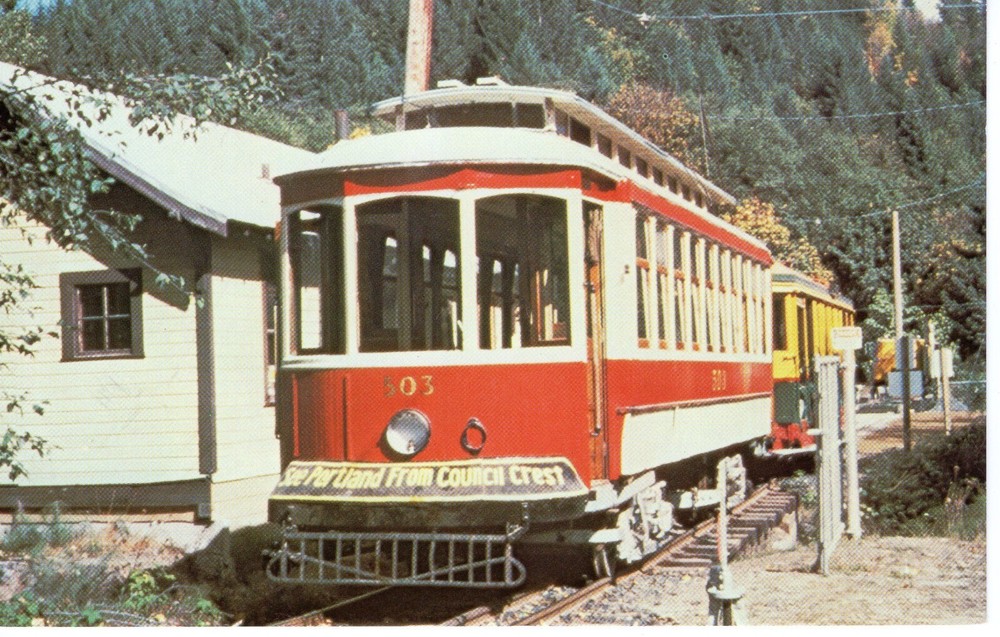 THE TROLLEY PARK, GLENWOOD, OR - PC5167