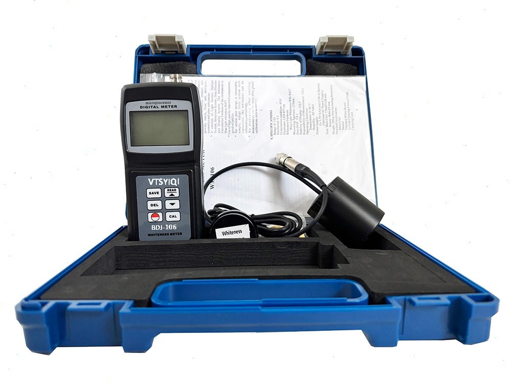 Laboratory Whiteness Meter with Range 0%~120% Resolution 0.1% for Textile Paint