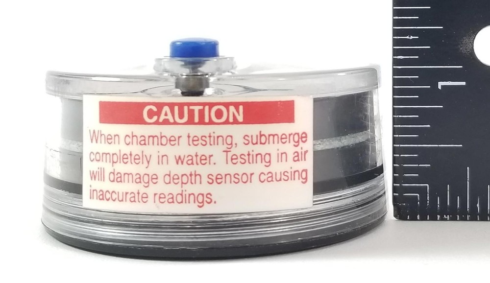 Oceanic Data 100 Puck Scuba Dive Computer Module + Manual #5823