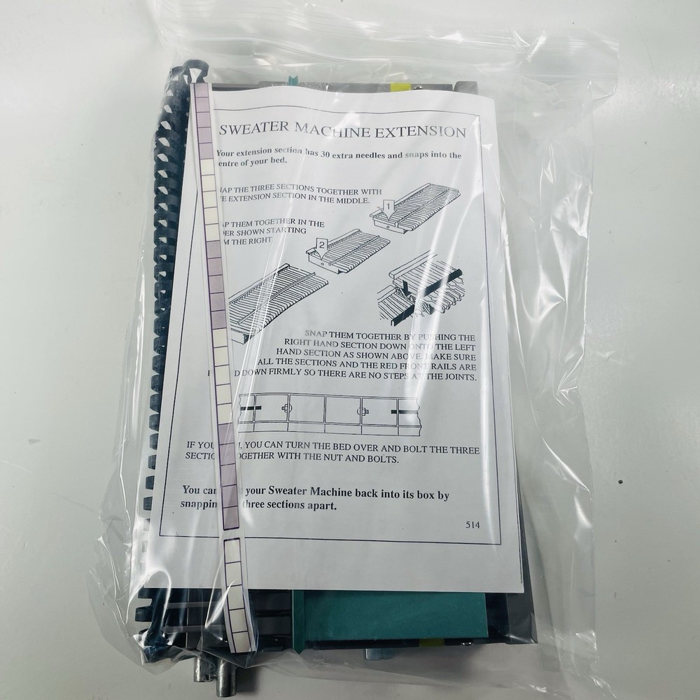 Bond Ultimate Sweater Machine Knitting Machine Extension Kit Complete