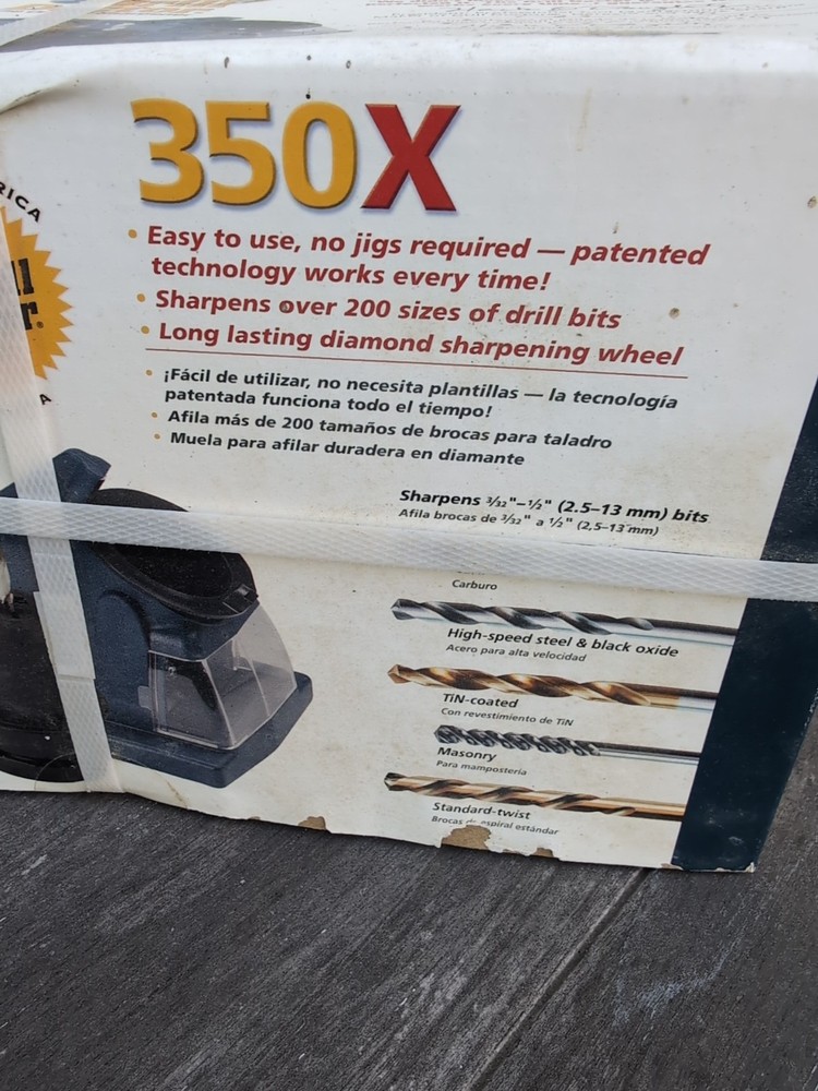 Drill Doctor 350X Drill Bit Sharpener - Sealed
