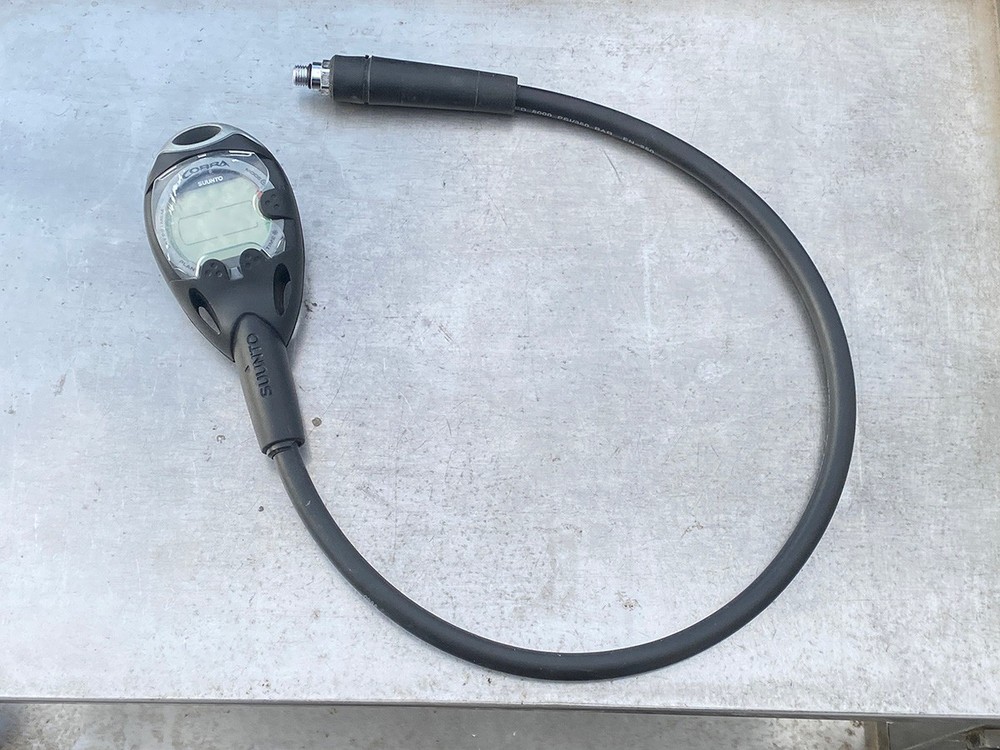 Suunto Cobra dive computer, proven working, HP hose