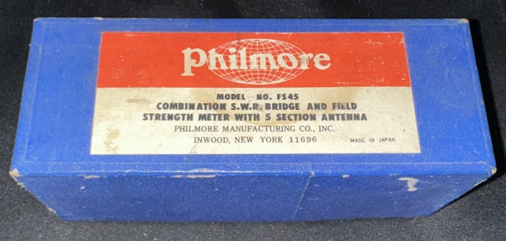 Philmore FS45 Combination Standing Wave Bridge & Field Strength Indicator Meter