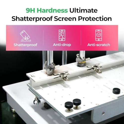 2 Pack Matte Screen Protector, 9H Hardness Shatterproof & iPhone 12 Pro Max
