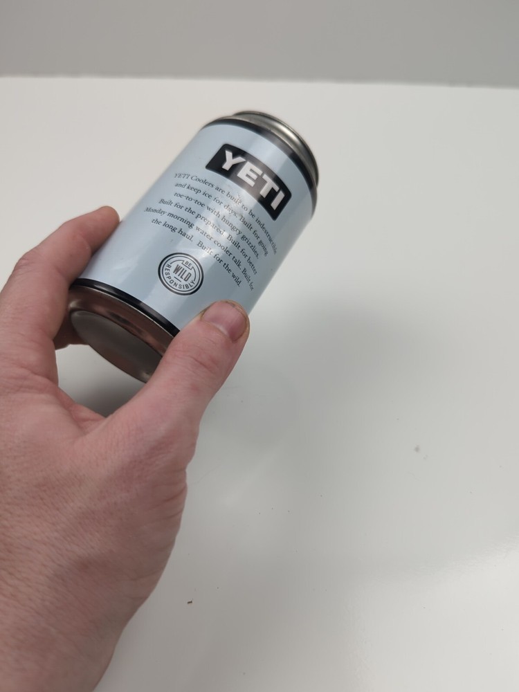 Yeti Pop Top Limited Edition Empty Stash Can 12oz Can Container