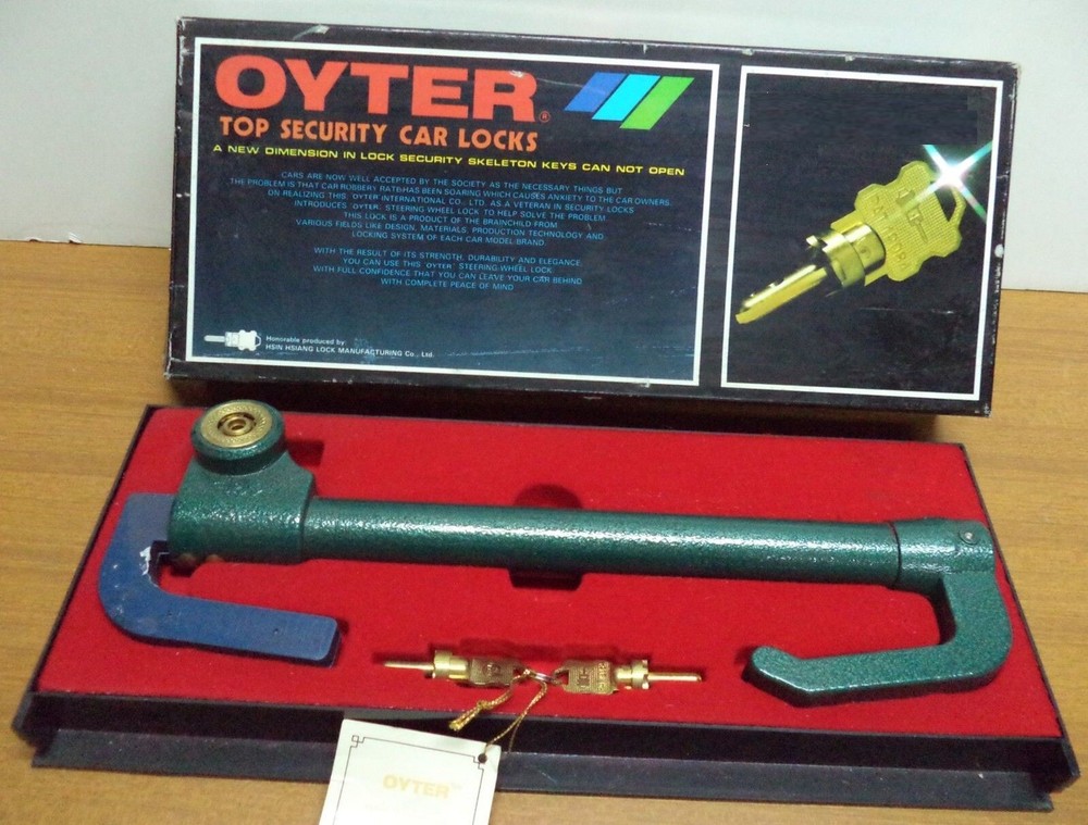 UNIVERSAL CAR ANTI-THEFT ARM WITH KEY