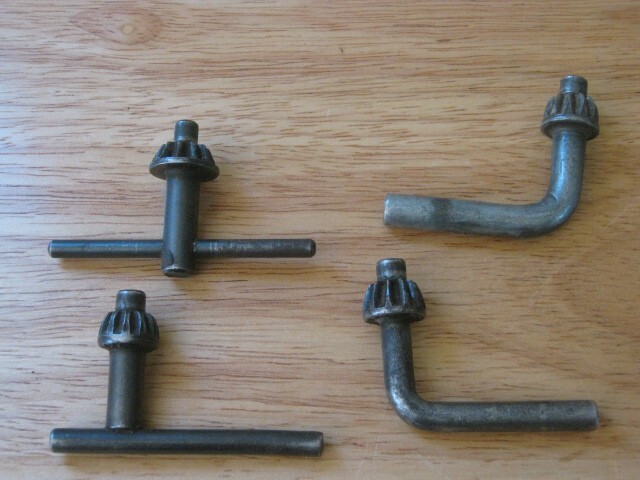 Chuck Key Lot 4 Pieces