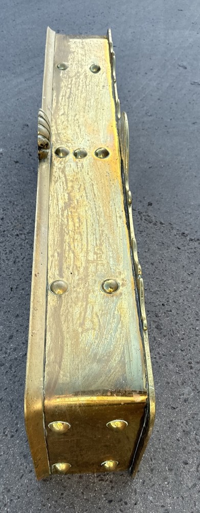 Victorian Brass Fireplace