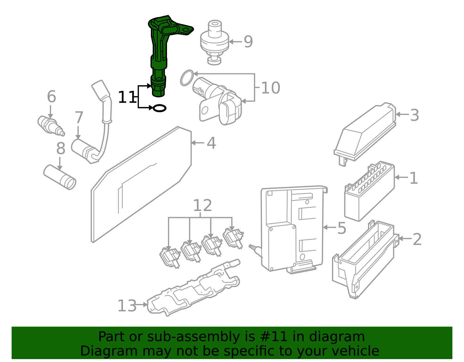 Genuine GM Camshaft Position Sensor 19420911