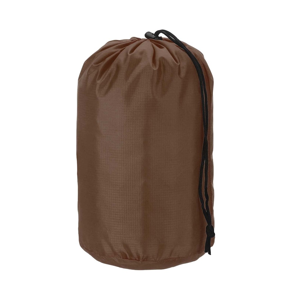 Stuff Sack, Nylon Waterproof Storage Sacks, 5x10Inch(Brown)