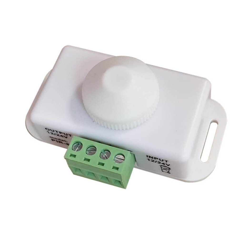 Smart PIR Motion Sensor Switch for 12V 24V LEDs Adjustable Lighting Duration