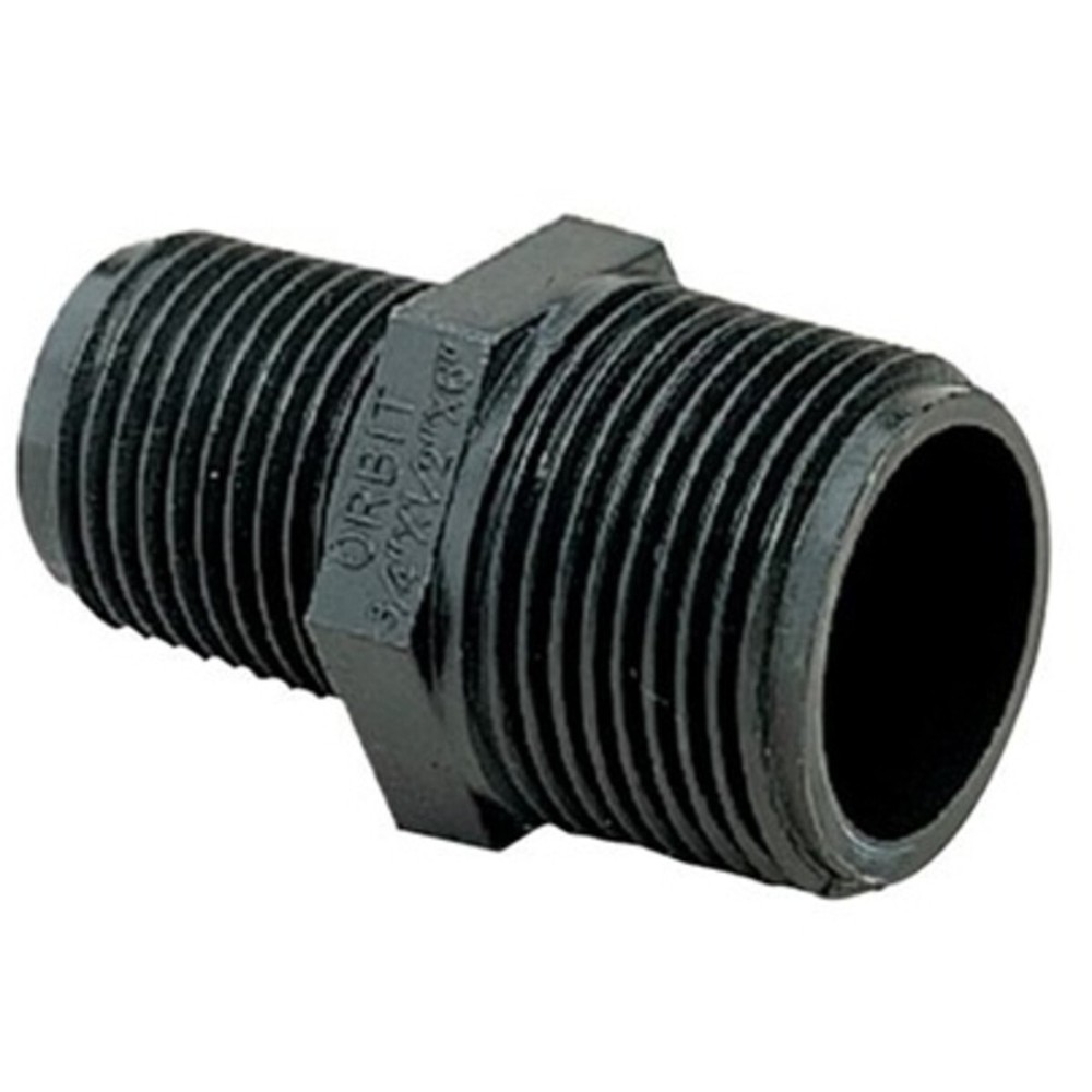 1/2"X 3/8" Male Pipe Threads Adapter (10 Pack)