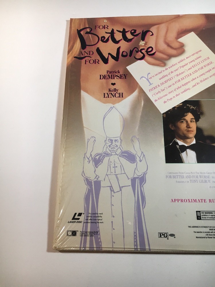 For Better Or Worse (1995) Laserdisc