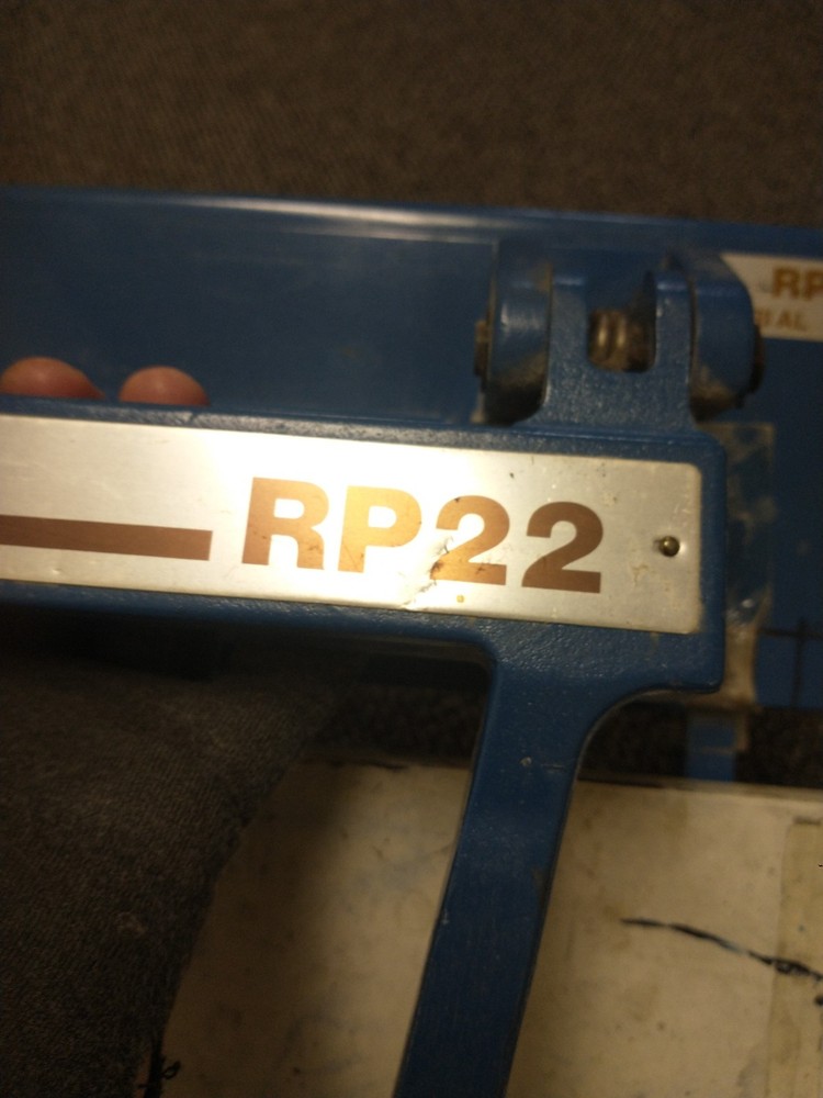 Ryobi RP 22 Plate Punch used