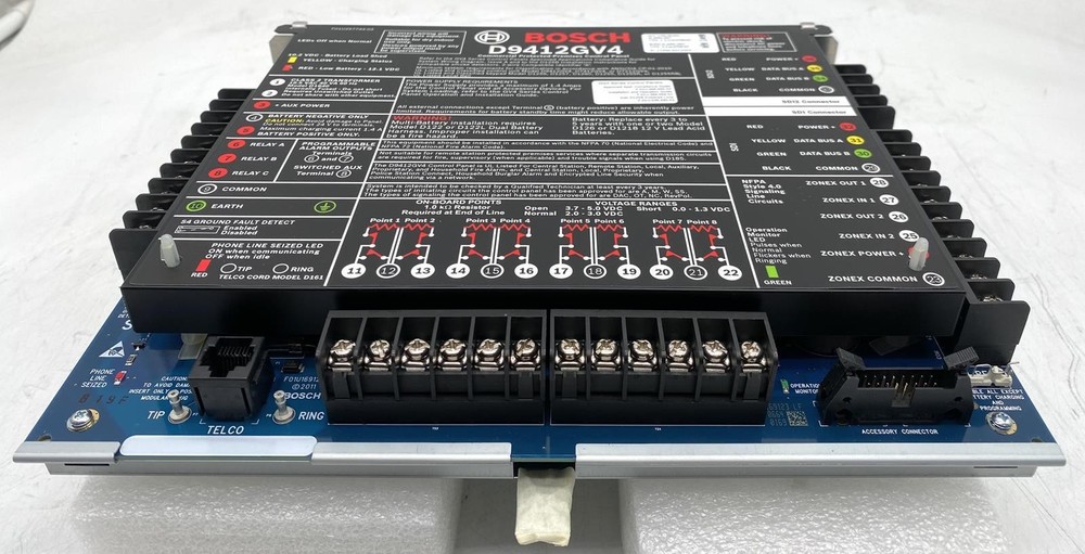 BOSCH D9412GV4 SECURITY CONTROL PANEL