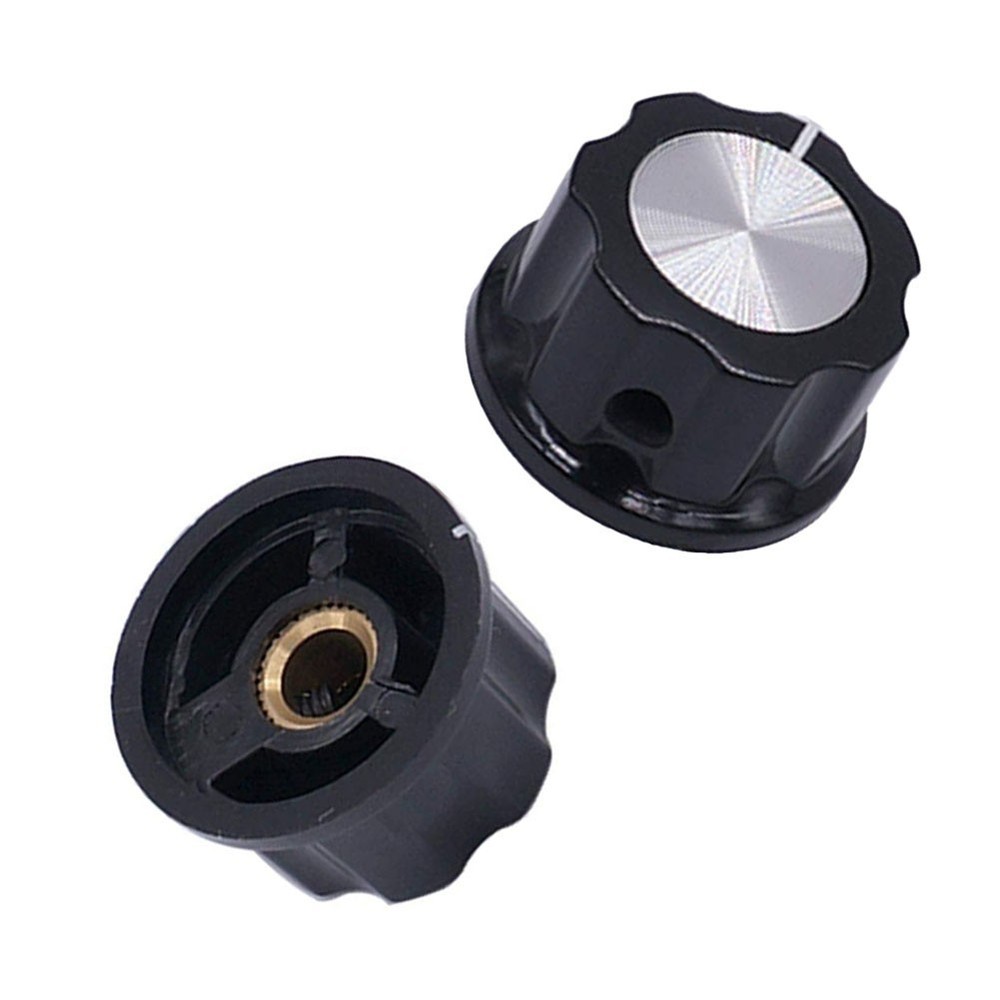 Elevate Your Electronics with Perfect Size 6mm Dia Shaft Knobs Pack of 10