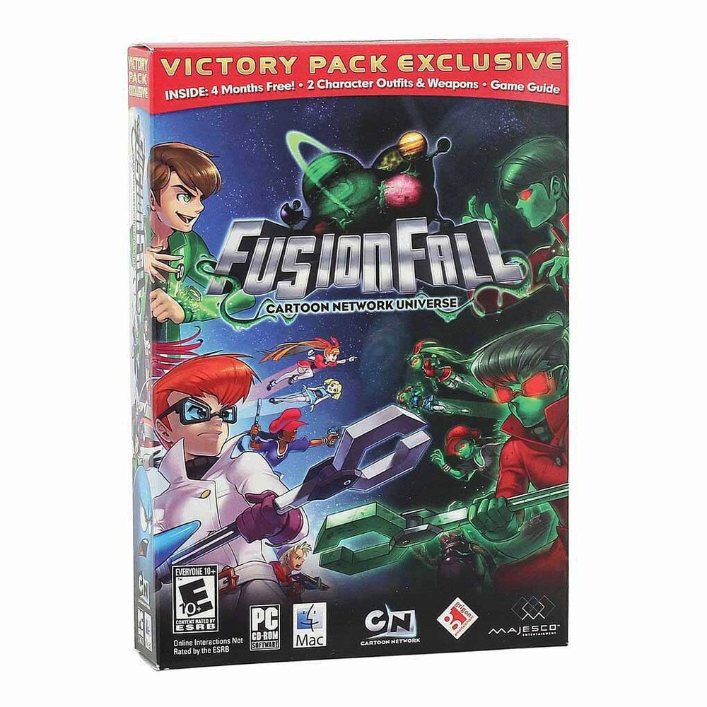 FusionFall Cartoon Network Universe (Windows, Mac): Fusion Fall Victory Pack NEW