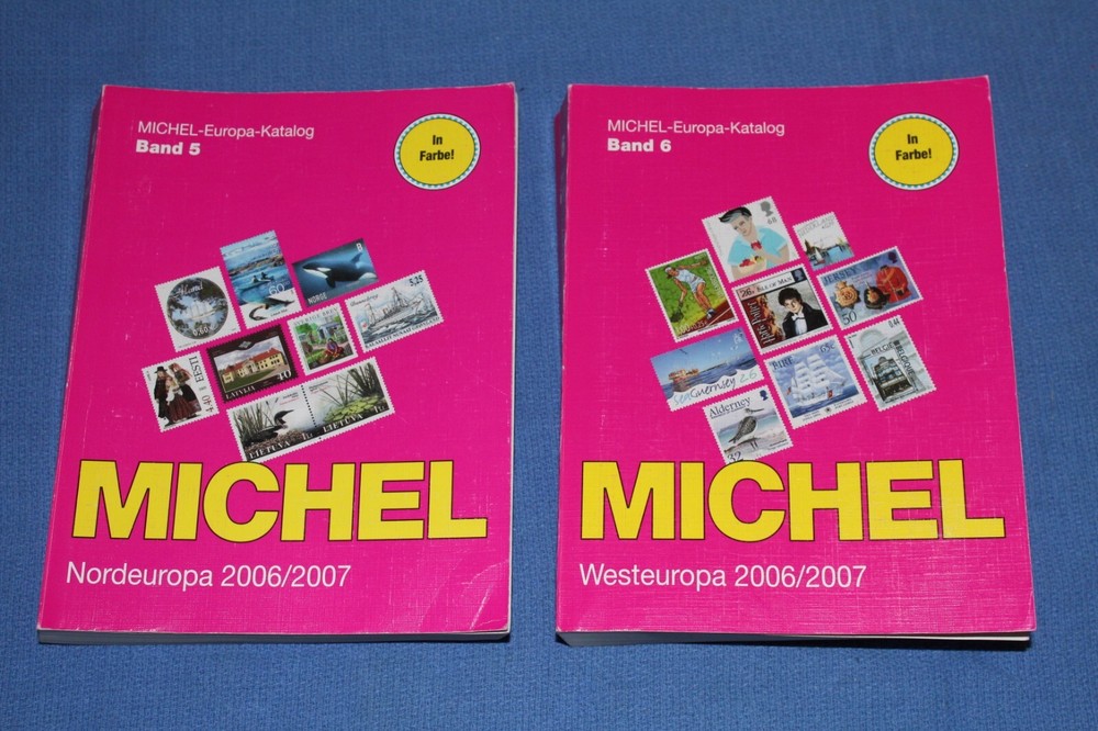 Michel 7 Volumes Europe 2006 Catalogues BlueLakeStamps Extensive useful info!