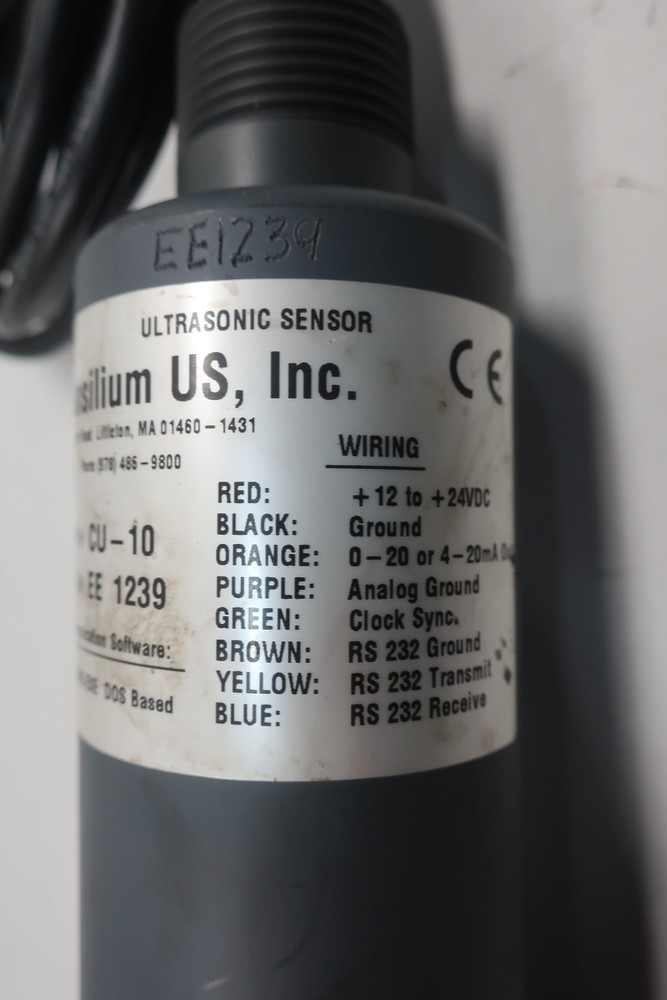 Consilium CU-10 Ultrasonic Level Sensor 24v-dc