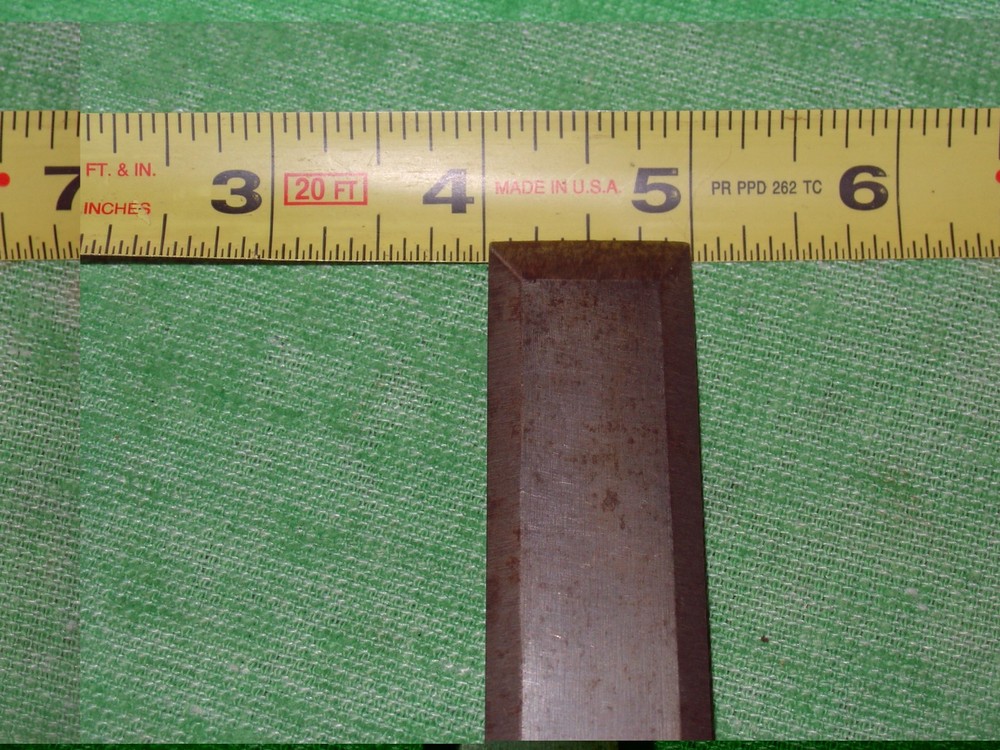 VINTAGE 1" BEVEL EDGE SOCKET CHISEL WOODWORKING TOOL UNBRANDED