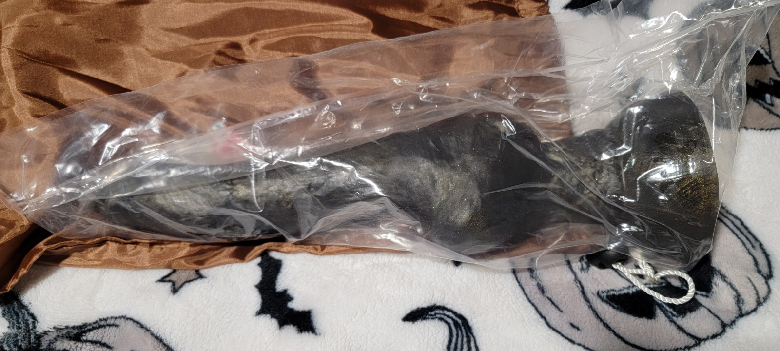 Adult Sex Toy Knot Dildo Huge Platinum Silicone Handmade USA EE Bernard Size L