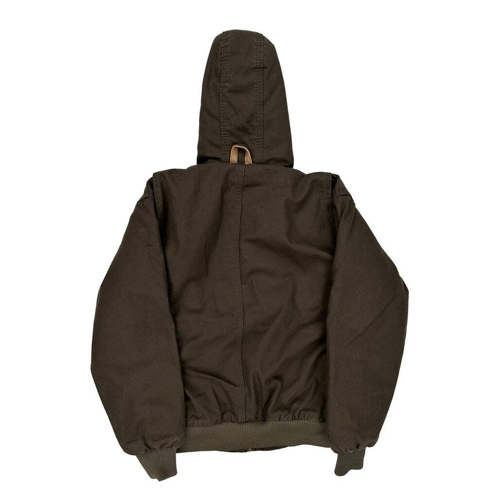 Age 10-12 Berne Jacket - Medium Brown Cotton