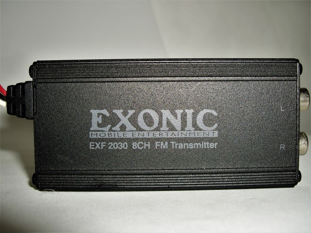 New Unused Exonic Mobile Entertainment EXF 2030 8CH FM Transmitter