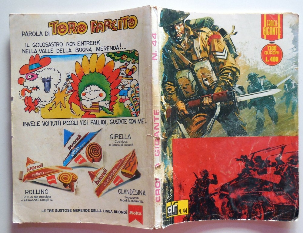 GIANT HEROIC DART COMIC N.44