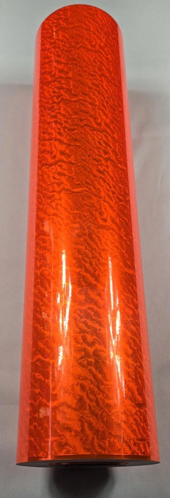 Fluorescent Orange Leaf Sign Vinyl Plotter Cutter 24" x 30 ft
