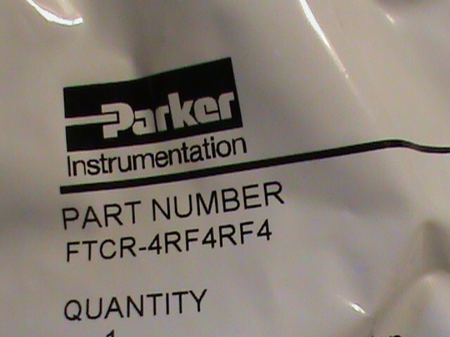 PARKER FTCR-4RF4RF4 HIGH PURITY TEE CONNECTOR REDUCER FITTING