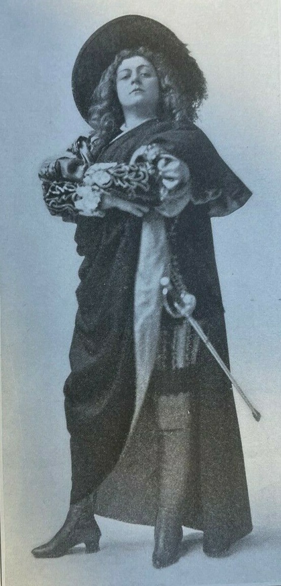 1904 Vintage Magazine Illustration Actress Lulu Glaser