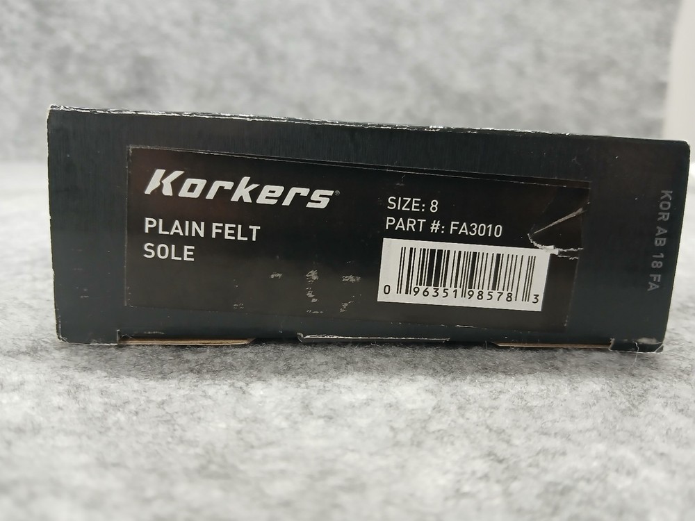 Korkers Omnitrax v3.0 Wading Boot Interchangeable Sole - Felt - Size 8