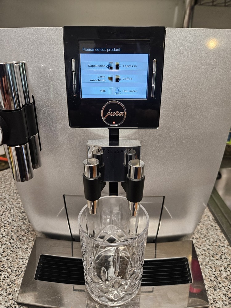 Jura Coffee Machine Automatic Espresso Maker Impressa J9 slightly used