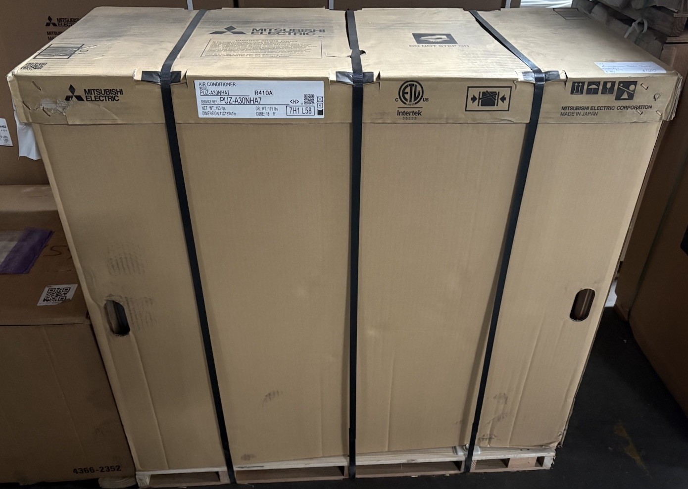 Mitsubishi PUZ-A30NHA7 30k BTU P-Series Outdoor Single Zone Condenser