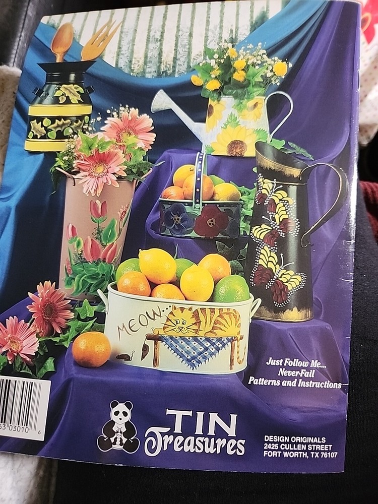 Tin Treasures painting 20 projects step by step guides