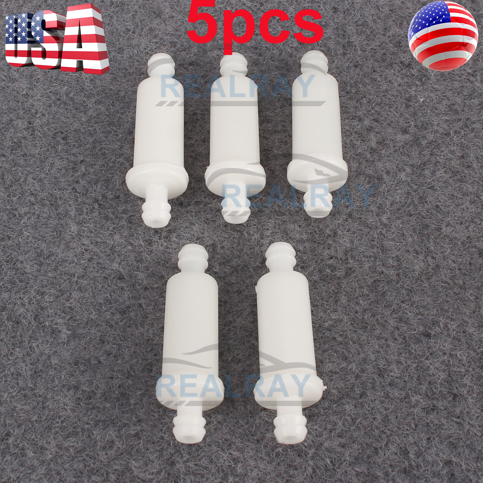 For Polaris In-Line Oil Filter ATV Sportsman Magnum Snowmobile Ranger 5pcs NEW