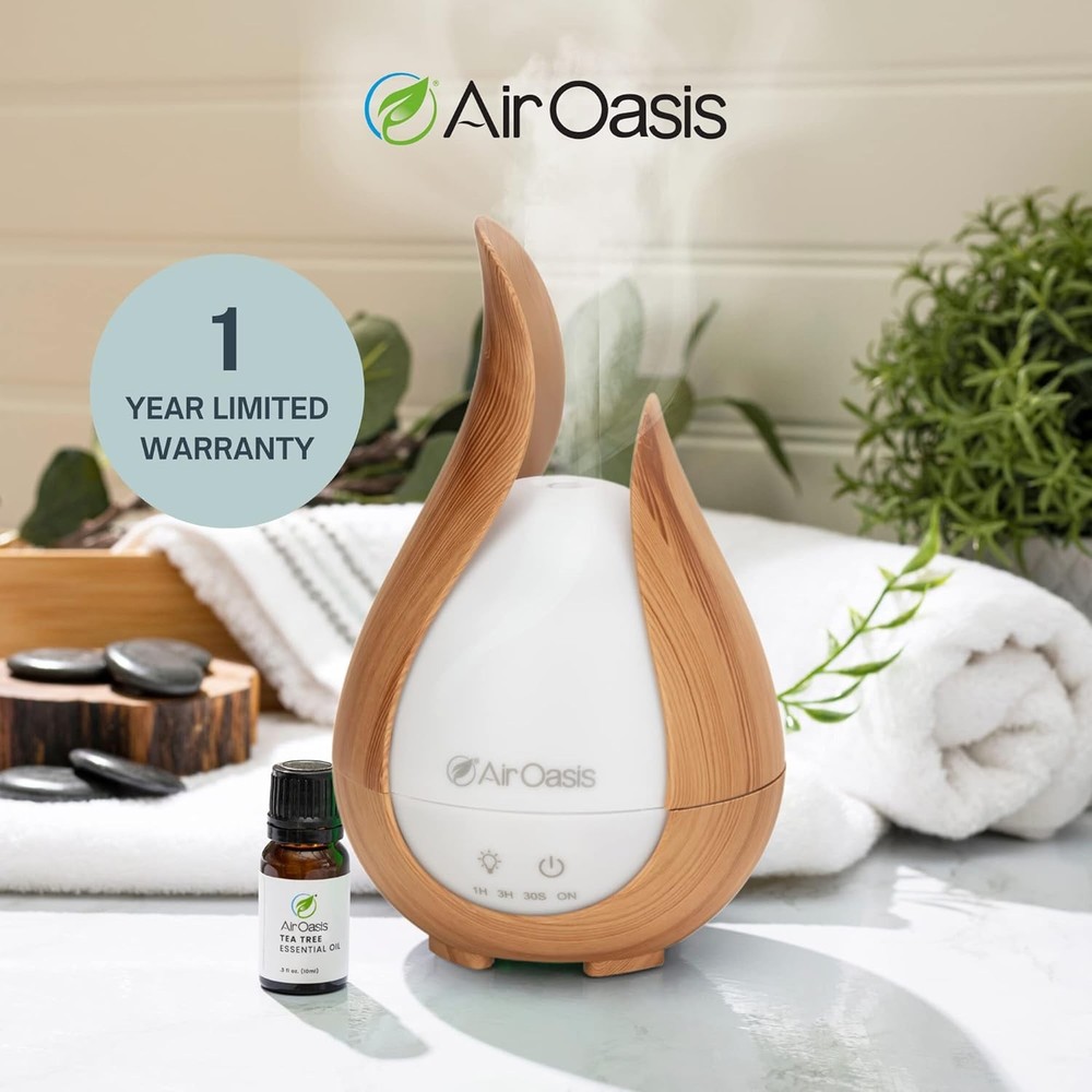 Air Oasis Teardrop Essential Oil Diffuser & Humidifier (Marble)