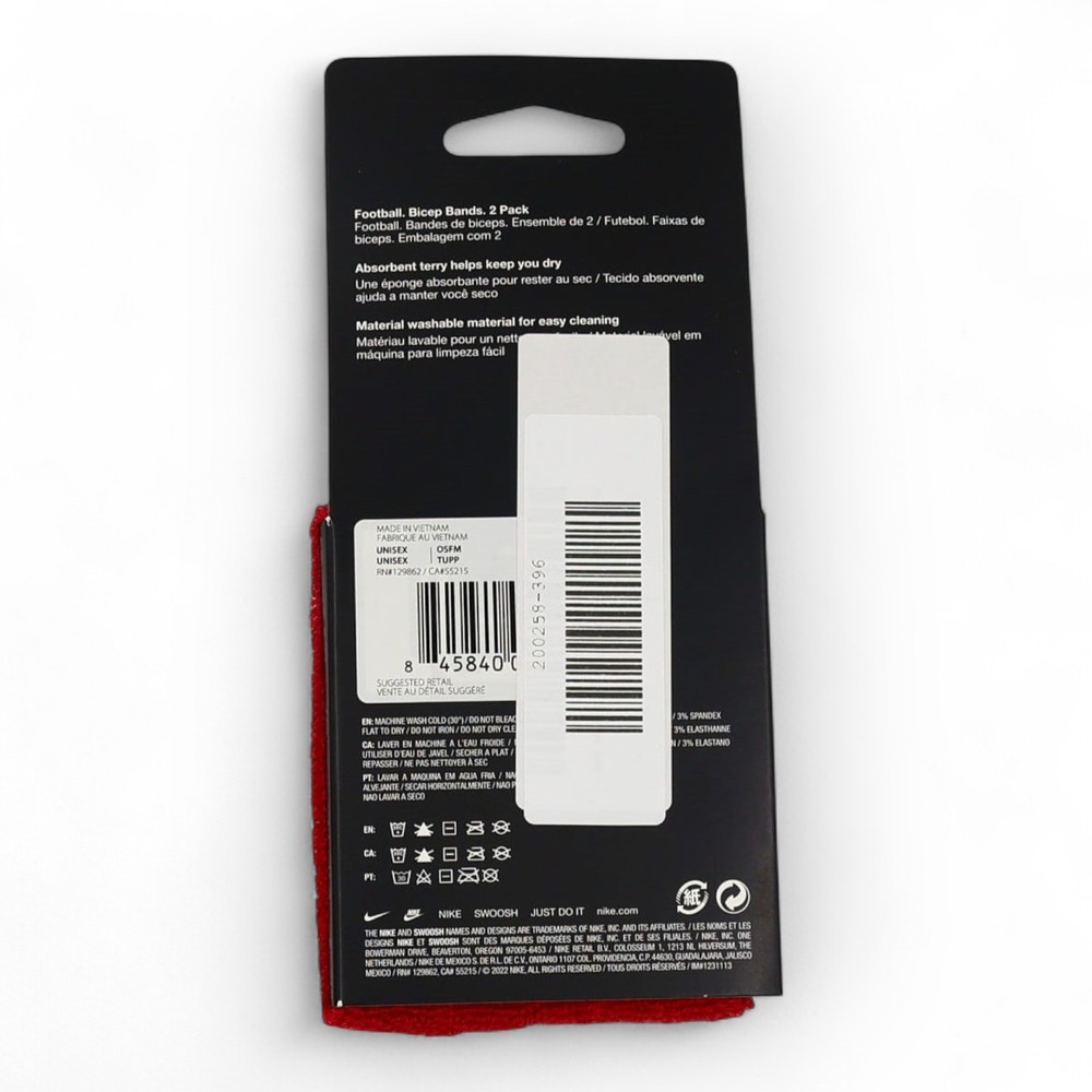 Nike Unisex Swoosh Bicep Bands 2 Pack