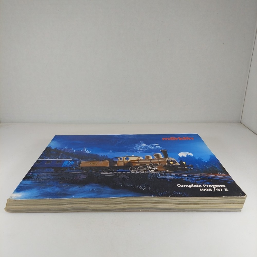 Marklin Complete Program 1996/97 E in English Model Trains Illustrated Catalog