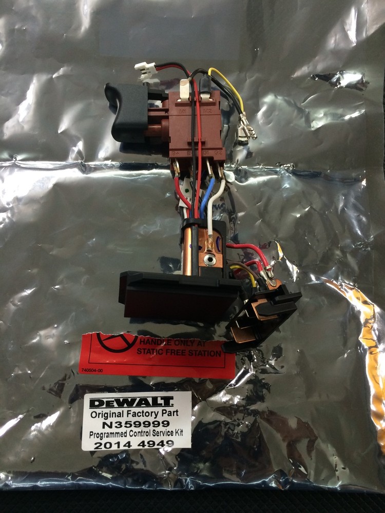 Dewalt 20v Impact Driver DCF885 Cordless Trigger Switch Assy * N359999 *