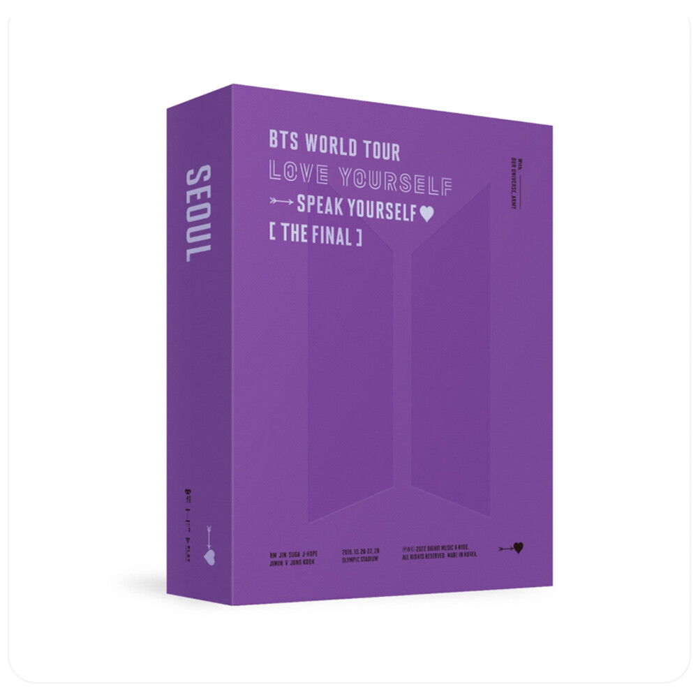 BTS WORLD TOUR LOVE YOURSELF : SPEAK YOURSELF THE FINAL DIGITAL CODE