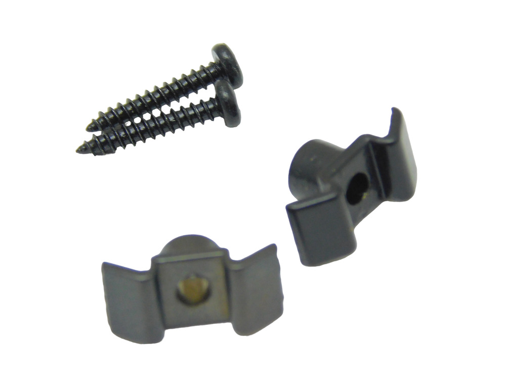 Butterfly Black String Tree Retainers 2pcs.