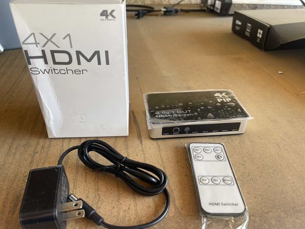 4x1 hdmi switcher 4K