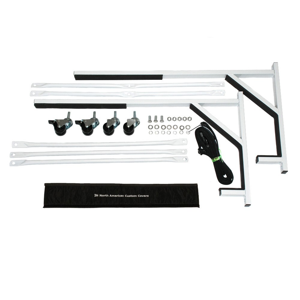 Hardtop Cart Stand Rack Carrier Trolley & Hard Top Dust Cover (Various Options)