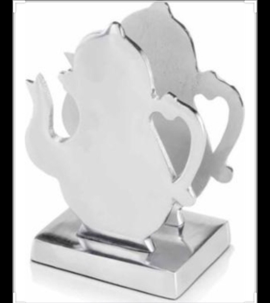 NEW Tetera Tea Pot Napkin Holder in Silver