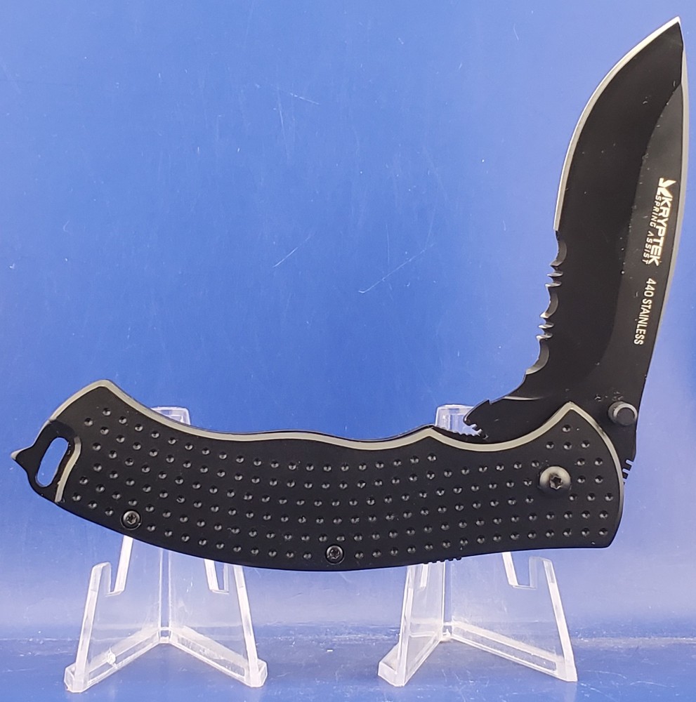 KRYPTEK SPRING ASSISTED FOLDING KNIFE